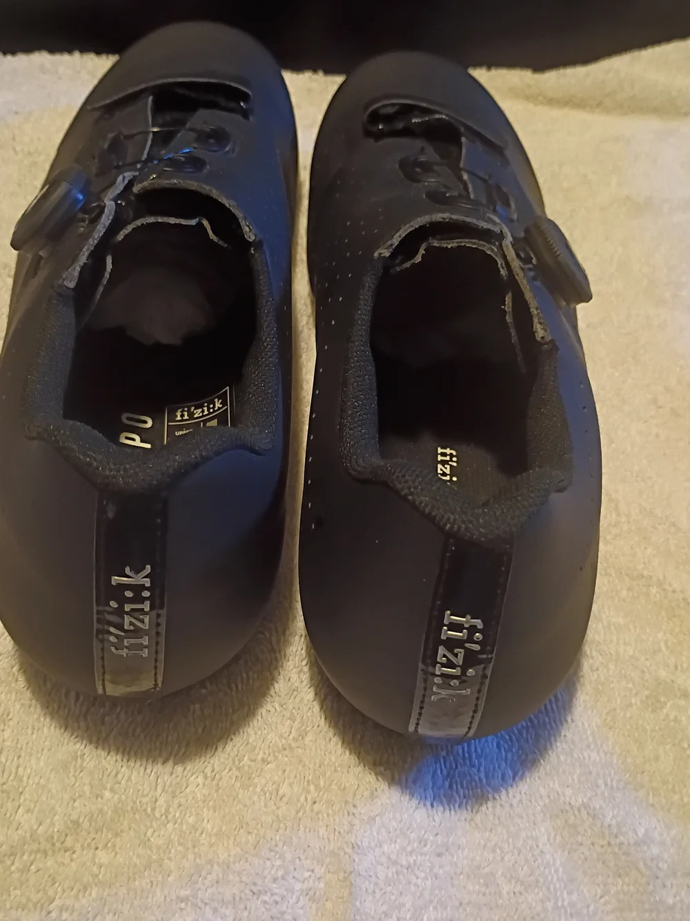 Fizik Tempo Overcurve R5 Mens Cycling Shoes BOA Black Size US 11.5 NEW